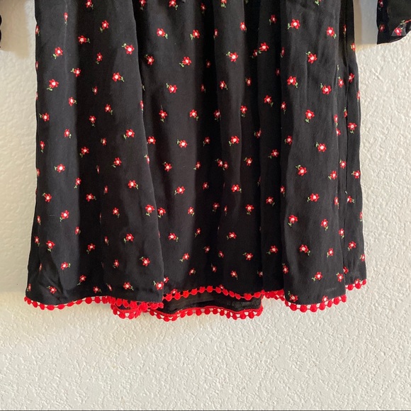 Super Cute Sassy Black & Red Majorelle Mini Dress - Picture 5 of 9